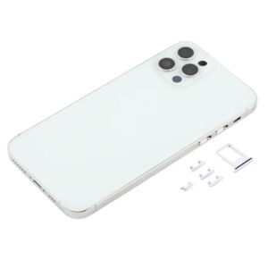 RDG Converter Housing Assembly Rear Back Chassis Housing For iPhone X Convert to iPhone 14 Pro (White)