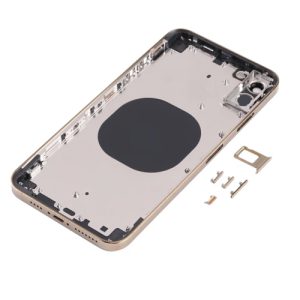 RDG Converter Housing Assembly Rear Back Chassis Housing For Apple iPhone 11 Convert to iPhone 14 Pro (Gold )