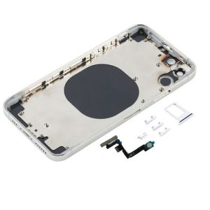 RDG Converter Housing Assembly Rear Back Chassis Housing For Apple iPhone 11 Convert to iPhone 14 Pro (White )
