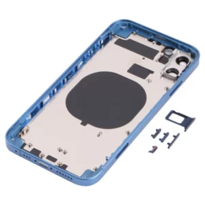 RDG Converter Housing Assembly Rear Back Chassis Housing For Apple iPhone 11 Convert to iPhone 14 Pro (Blue)