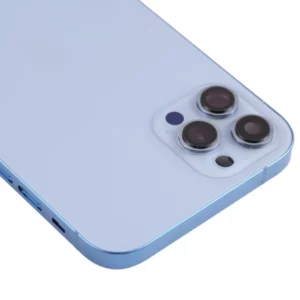 RDG Converter Housing Assembly Rear Back Chassis Housing For iPhone Xs Convert to iPhone 14 Pro (iPhone Xs to 14 pro) Blue