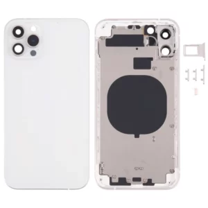 RDG Converter Housing Assembly Rear Back Chassis Housing For Apple iPhone 11 Convert to iPhone 14 Pro (White )
