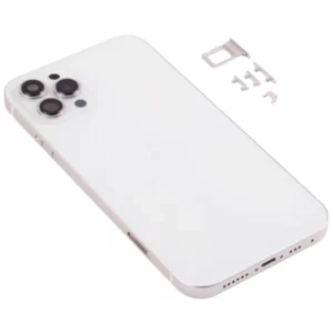 RDG Converter Housing Assembly Rear Back Chassis Housing For iPhone XS Convert to iPhone 14 Pro (White)