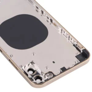 RDG Converter Housing Assembly Rear Back Chassis Housing For Apple iPhone 11 Convert to iPhone 14 Pro (Gold )