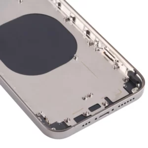RDG Converter Housing Assembly Rear Back Chassis Housing For Apple iPhone XR Convert to iPhone 15 Pro (Gray )
