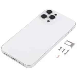 RDG Converter Housing Assembly Rear Back Chassis Housing For iPhone XR Convert to iPhone 14 Pro (White)
