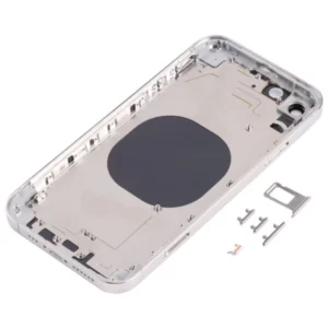 RDG Converter Housing Assembly Rear Back Chassis Housing For Apple iPhone XR Convert to iPhone 15 Pro(White )