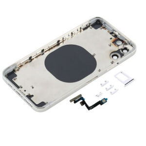 RDG Converter Housing Assembly Rear Back Chassis Housing For Apple iPhone 11 Convert to iPhone 14 Pro (White )