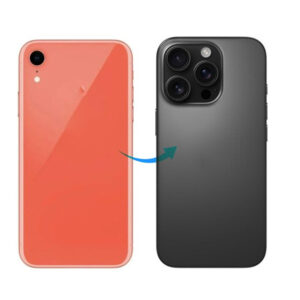 Converter Back Panel Housing for iPhone XR to iPhone 14 Pro(Grey)