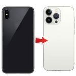 RDG Converter Housing Assembly Rear Back Chassis Housing For iPhone XS Max Convert to iPhone 16 Pro Max (White)