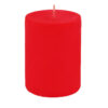 Radiant Red Pillars: RDG Unscented Candles