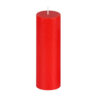 Radiant Red Pillars: RDG Unscented Candles