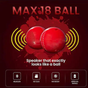 RDG Original Cricket Ball Wireless Bluetooth Speaker With UltraBass Dynamic Sound