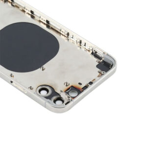 RDG Converter Housing Assembly Rear Back Chassis Housing For iPhone X Convert to iPhone 14 Pro (White)