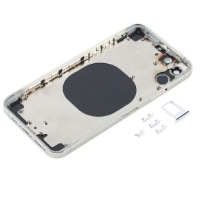 RDG Converter Housing Assembly Rear Back Chassis Housing For iPhone X Convert to iPhone 14 Pro (White)