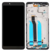 Mobile Display For Xiaomi Redmi 6A Black With Frame (LCD with Touch Screen) Complete Combo Folder |RDGstores