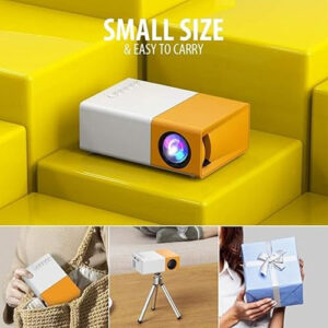 RDG Mini Projector: Portable 1080p Home Cinema for Kids & Adults Compatible with Smartphone, Laptop, PS4, Firestick