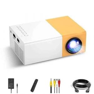 Original RDG Mini Projector: Portable 1080p Home Cinema for Kids & Adults Compatible with Smartphone, Laptop, PS4, Firestick with 64GB Pendrive