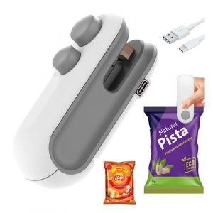 Portable Mini Sealing Machine, Handheld Packet Sealer for Food, Snacks, Chips, Fresh Storage, Plastic Bags Sealing Machine