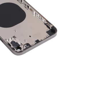 RDG Converter Housing Assembly Rear Back Chassis Housing For Apple iPhone 11 Convert to iPhone 16 Black