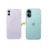 RDG Converter Housing Assembly Rear Back Chassis Housing For iPhone 11 Convert to iPhone 16 Teal