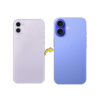 Converter Back Panel Housing for iPhone 11 Convert to iPhone 16 (ultramarine)