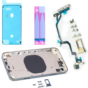 Back Panel Housing Body for Apple iPhone 11 Convert to iPhone 16 (Teal)