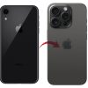 RDG Converter Housing Assembly Rear Back Chassis Housing For Apple iPhone XR Convert to iPhone 16 Pro Black Titanium