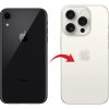 RDG Converter Housing Assembly Rear Back Chassis Housing For Apple iPhone XR Convert to iPhone 16 Pro White Titanium