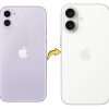 Back Panel Housing Body for Apple iPhone 11 Convert to iPhone 16 (White)