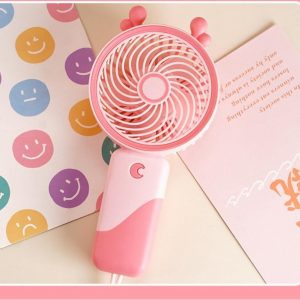 Ice-Cool Portable Mini Fan with Semiconductor Cooling Handheld Fan Pocket-Sized Cooling for Makeup, Travel