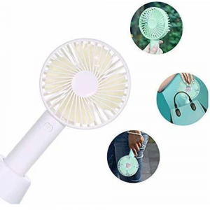 Portable, Handheld and Small handal Table Fan (ASSORTED COLOURS, PACK OF 1)