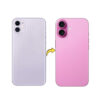 Converter Back Panel Housing for iPhone 11 Convert to iPhone 16 (Pink)