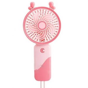 Ice-Cool Portable Mini Fan with Semiconductor Cooling Handheld Fan Pocket-Sized Cooling for Makeup, Travel