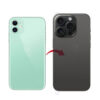 Back Panel Housing Body for iPhone 11 to iPhone 14 Pro Converter(Grey)