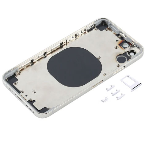 Converter Back Panel Housing for Apple iPhone X to iPhone 14 Pro(white) - Image 4