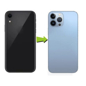 Converter Back Panel Housing for iPhone XR to iPhone 14 Pro(Blue)
