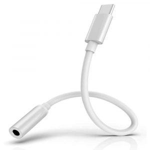 C to 3.5mm Converter, Built-in DAC Chip, Supports Mic & Audio, Metal Body, Braided Cable, for iPhone 16 series, 15 series, Samsung, Android & Type C Smartphones, Tablets, Laptop