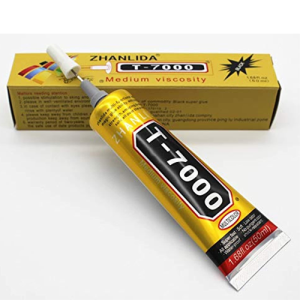 T 7000 50ml Black Mobile Display Glue, Multipurpose Fabric Glue, Screen Repair, Jewelry, Shoes, Art & Crafts