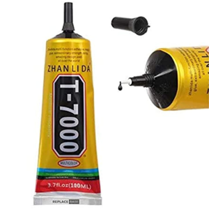 T 7000 50ml Black Mobile Display Glue, Multipurpose Fabric Glue, Screen Repair, Jewelry, Shoes, Art & Crafts