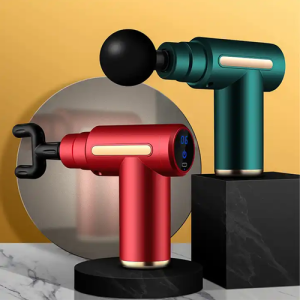 Gun Massager for Full Body Pain Relief, Rechargeable Cordless Deep Tissue Massage Machine for Legs & Arms, Use at Home, Gym & During Travel