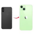Converter Back Panel Housing for Apple iPhone XR to iPhone 15 (Green)