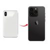 Converter Back Panel Housing for Apple iPhone XR to iPhone 15 (Black)