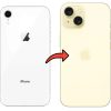 Converter Back Panel Housing for Apple iPhone XR to iPhone 15 (Gold)