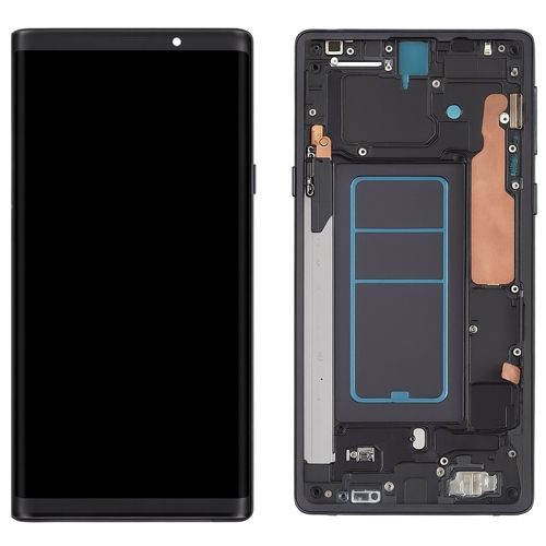 Mobile Display For Samsung Galaxy S10 With Frame AMOLED Complete Combo Folder | RDG Stores