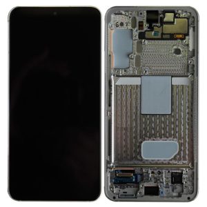 Mobile Display For Samsung Galaxy S22 With Frame OLED Complete Combo Folder | RDG Stores