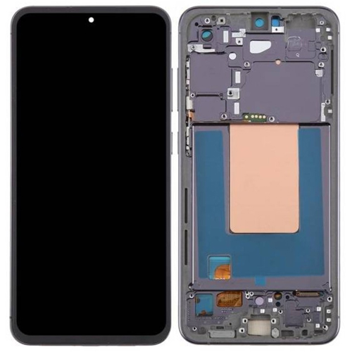 Mobile Display For Samsung Galaxy S24 FE With Frame OLED Complete Combo Folder | RDG Stores