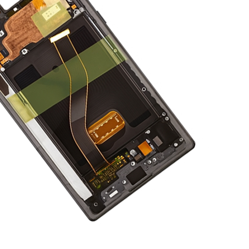 Mobile Display For Samsung Galaxy Note 10 Plus With Frame OLED Complete Combo Folder | RDG Stores - Image 2