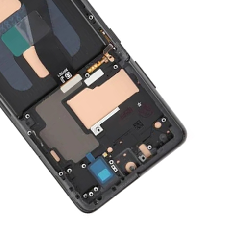 Mobile Display For Samsung Galaxy S21 Ultra With Frame AMOLED Complete Combo Folder | RDG Stores - Image 3