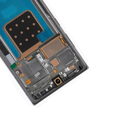 Mobile Display For Samsung Galaxy S24 Ultra 5G With Frame AMOLED Complete Combo Folder | RDG Stores - Image 3